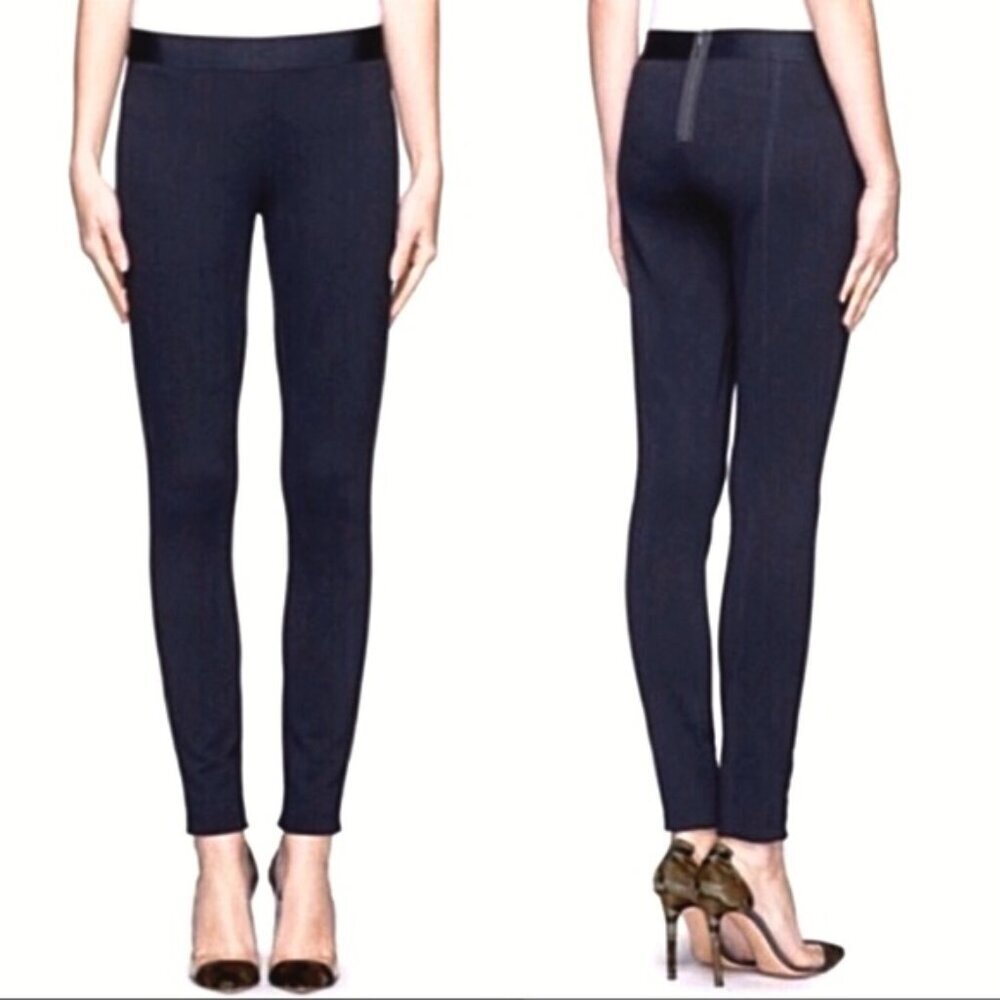 J. Crew navy blue cropped elastic pixie pant 4